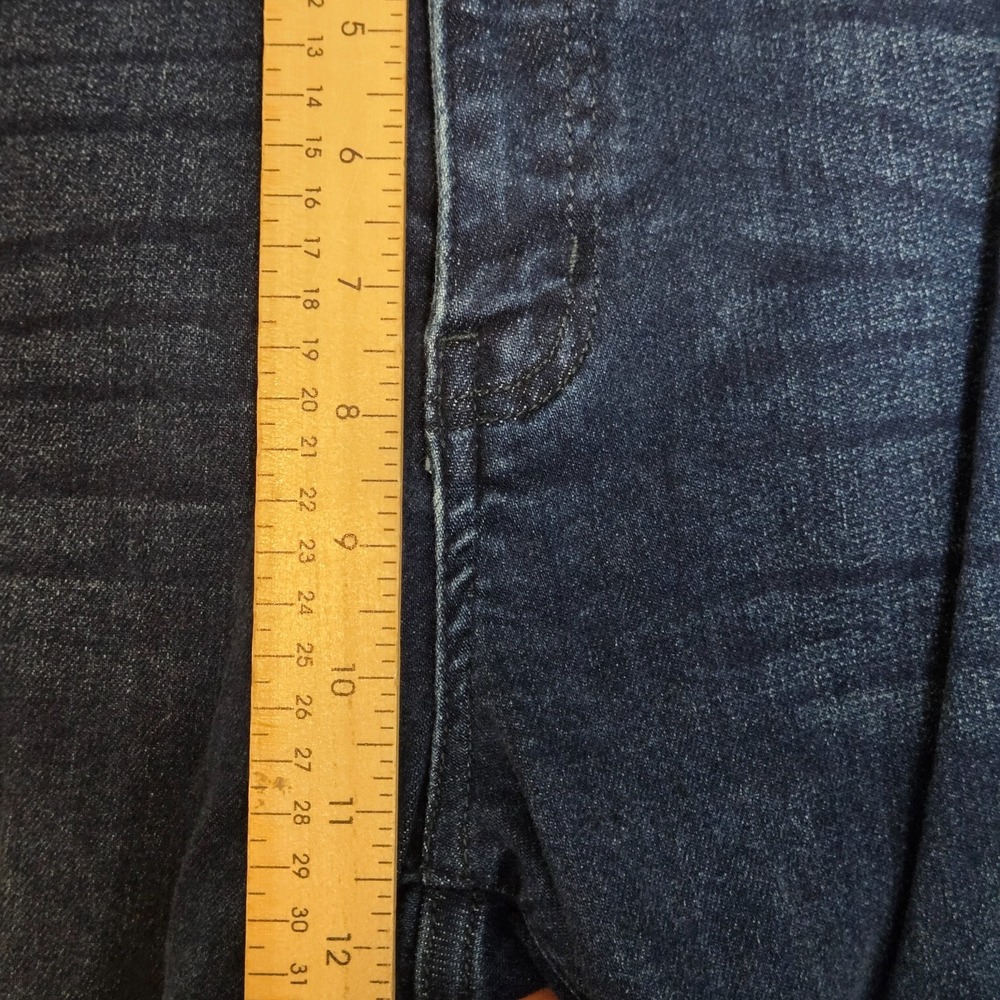 Women's‎ KanCan High Rise Holly Flare Jeans Raw Hem Sz 13/30 Meas. 30x31 - Picture 8 of 12